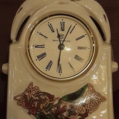 Galway porcelain clock