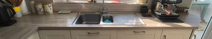 Laminate kitchen counter