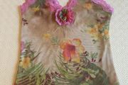 Rare A-Wear Vintage Floral Cami with Corsage - Size 12 - Y2K