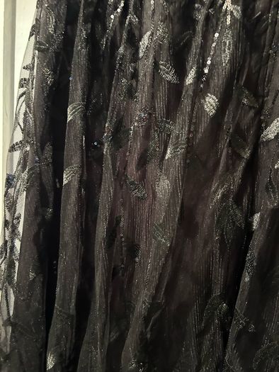 Shein black sparkle dress