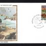 1983 Guernsey Centenary of Renoirs Visit Commemorative Stamps Colaron "Silk" Cachet First Day Cover (FDC) Image 4