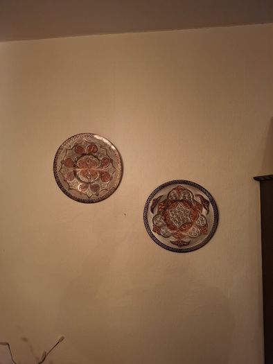 Pair of decorative Copper Wall Plates