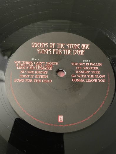 Queens Of The Stone Age - Songs For The Deaf - 2 x 12" Vinyl Gatefold LP - 2019 Reissue