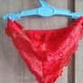 New red pants size small Image 3