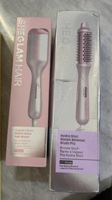 New sheglam hair hair waver and blowout brush new in boxes