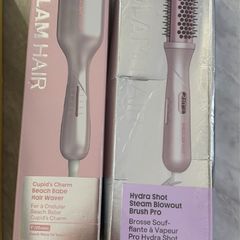 New sheglam hair hair waver and blowout brush new in boxes