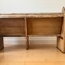 Antique church pew / bench Image 4