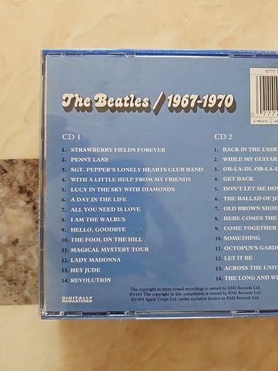 Beatles 2CD Boxset  - 1967-1970