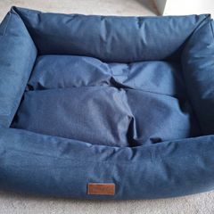 Navy Waterproof Dog Bed - Alice & Co - Cooper