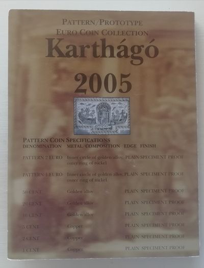 2005 Karthago Euro Pattern Proof Set Sealed Unc Euro Coinage