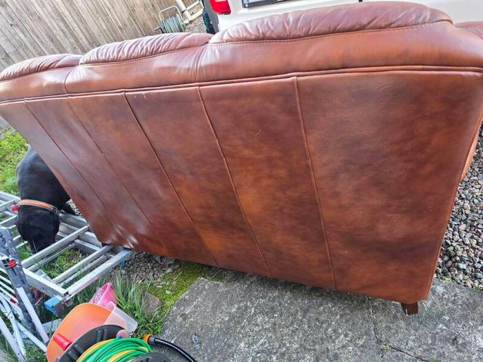 Sofa couch leather