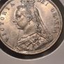 Victorian Half Crown,  Gem!! Image 2