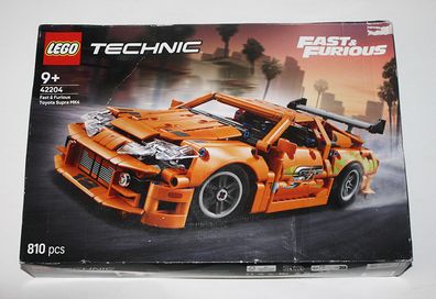 LEGO Technic 42204 Fast and Furious Toyota Supra MK4 Car Set