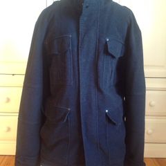 XXL  NEXT Moleskin Dark Grey Jacket