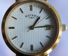 Rotary Ladies Watch  Two Tone Quartz Watch  Rotary Watch (works Well)