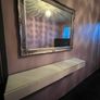 Elegant wall mirror & floating console table Image 3