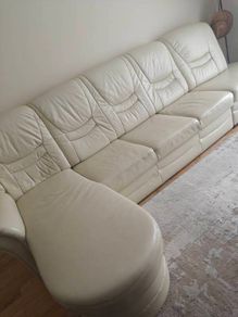 Long lasting leather sofa bed