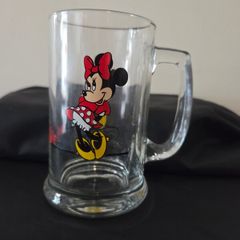 Disneyland Paris Minnie Mouse Glass Tankard
