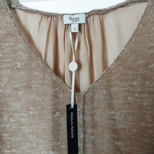 Hoss Italian yarn designer flowy top