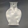 Chinese Porcelain & White Metal Vase 19th Century CHINA Mark Image 7