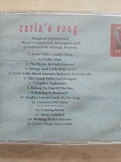 Carla's Song CD Soundtrack