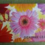Vintage TEMANLI PATCHWORK WALLET - Ladies Genuine Leather Tri-Fold Wallet - Multi-Color Patchwork - By Temanli Image 2