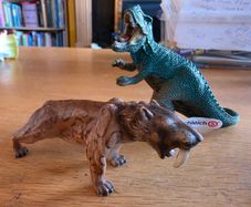 Schleich prehistoric figures / dinosaur