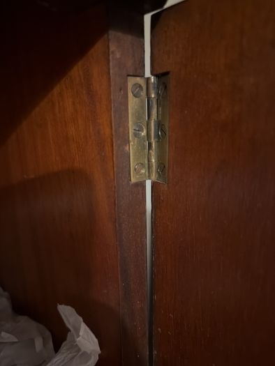 Linen cupboard furniture antique