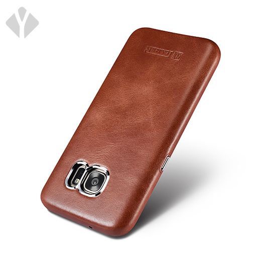 S7 Vintage Leather Back Cover