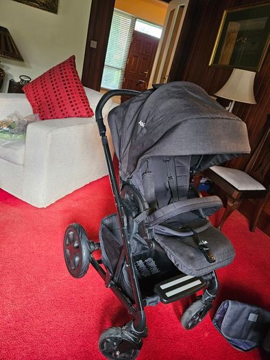 Joie travel system with pram, car seat and pushchair