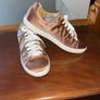 Sesame trainers / Runners. Gold colour, material type size 5.5 Image 3