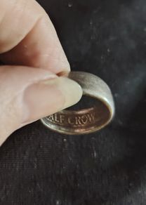 coin ring half crown