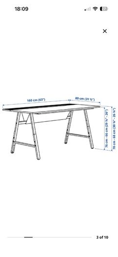 IKEA gaming desk.