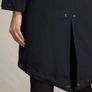 All Saints Portere Parka Size Uk8 Black Image 4