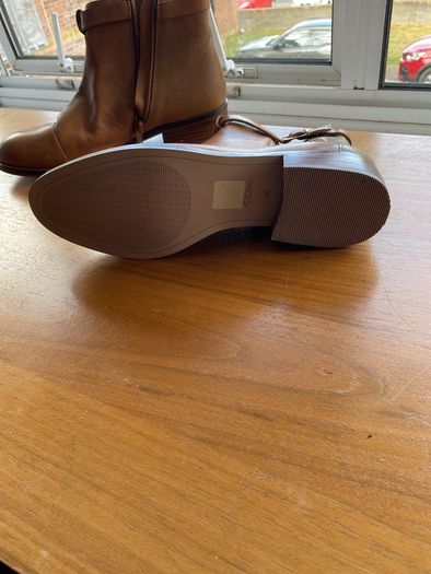 Leather ankle boots