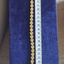 Vintage Bracelet of excellent quality, with crystals and amethyst stone in gold plated, American Vintage. Image 5