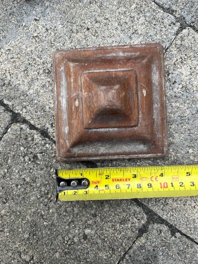 Stairs handrail bits, antique