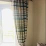 Cream, brown, gold curtains 132 x 90 Image 5