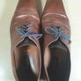 Mens Llyod of Germany brown leather shoes Size UK 10.5  formal casual Oxford Image 8
