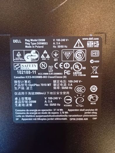 Dell optilex 7010