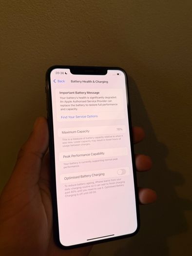iPhone XSMax 512