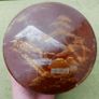 Vintage Japanese Lacquer Box Hand Painted Image 3