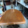 vintage singer factory chair 1920s Image 5