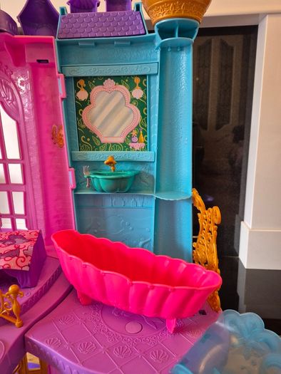 Disney Princess Magical Adventures Castle 4 Feet Dollhouse with Lights Sounds