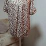 Millennium Leopard Print Satin Blouse Size M Image 8