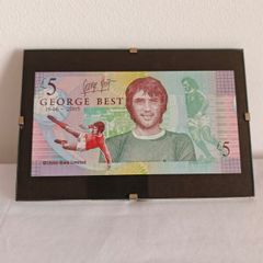 Ulster Bank George Best Note 2006 Framed