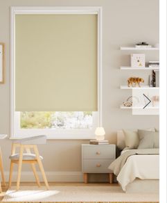 Pistachio Blackout Roller Blind