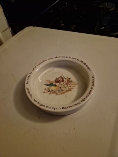 Vintage Wedgewood peter Rabbit nursery bowl