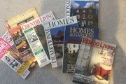 Bundle of 7 Vintage Home &amp; Interior Design Magazines (1989-2000)