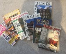 Bundle of 7 Vintage Home & Interior Design Magazines (1989-2000)